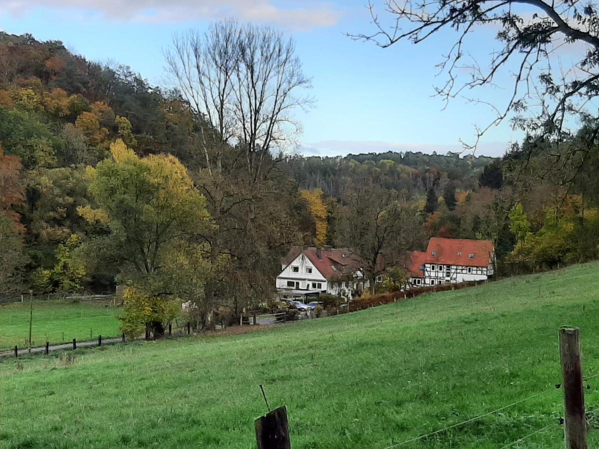 Haus An Der Werbe Lägenhet Waldeck  Exteriör bild