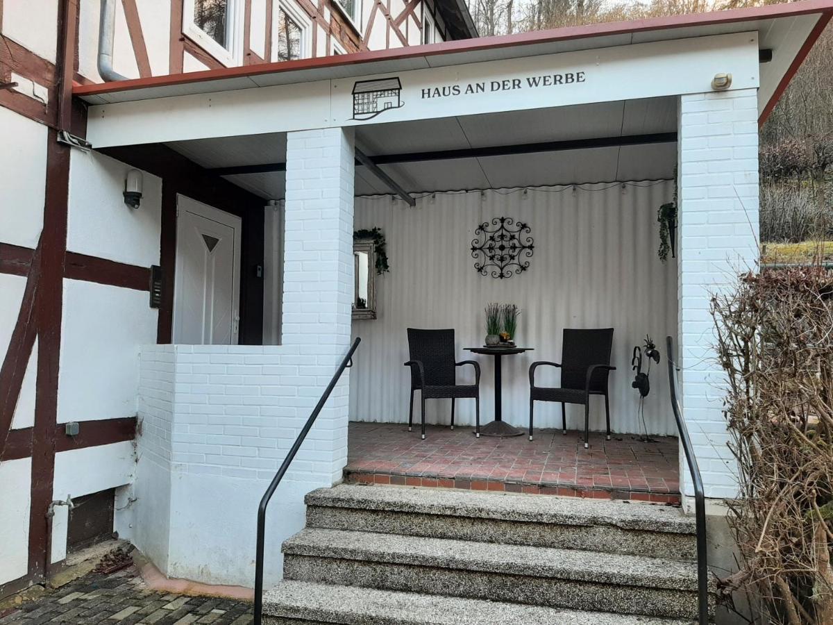 Haus An Der Werbe Lägenhet Waldeck  Exteriör bild